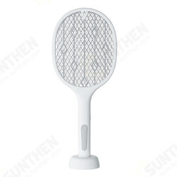 2-In-1 3000V Electric Mosquito Swatter Dual Mode Built-in Battery USB Rechargeable Outdoor Home Mosquito Killer 2-In-1 3000V Electric Mosquito Swatter Dual Mode Built-in Battery USB Rechargeable Outdoor Home Mosquito Killer