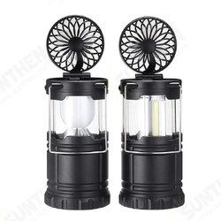 2 in 1 COB/Ball Bulb Camping Light Multifunction Camping Emergency Lantern With Fan Work Lights Night Light Tent Light For Outdoor Camping Fishing 2 in 1 COB/Ball Bulb Camping Light Multifunction Camping Emergency Lantern With Fan Work Lights Night Light Tent Light For Outdoor Camping Fishing