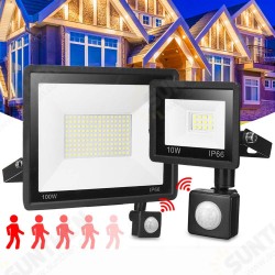 20W/30W/50W/100W LED FloodLight PIR Motion Sensor Reflector LED Flood Light Waterproof IP66 Spotlight Wall Outdoor Lighting 20W/30W/50W/100W LED FloodLight PIR Motion Sensor Reflector LED Flood Light Waterproof IP66 Spotlight Wall Outdoor Lighting