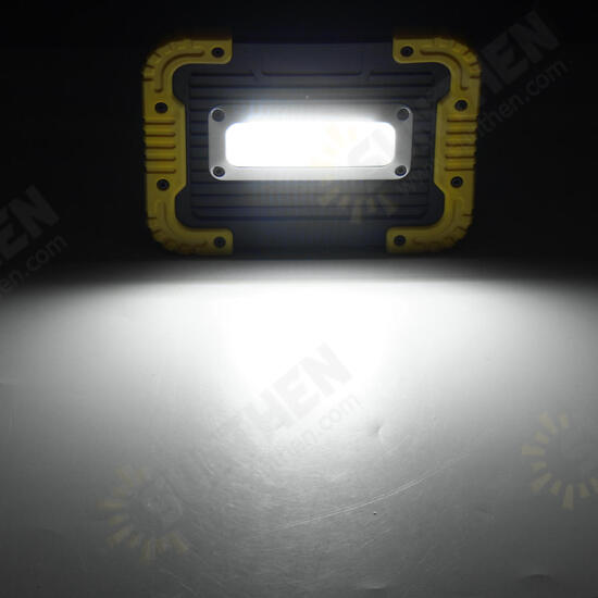 20led 10W 750LM COB LED Work Light USB Rechargeable Handle Flashlight Torch Outdoor Camping Lantern