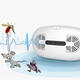 220V Ultrasonic Pest Dispeller Repeller Control Electronic Fly Rat Mosquito Rodent Insect Bug Killer