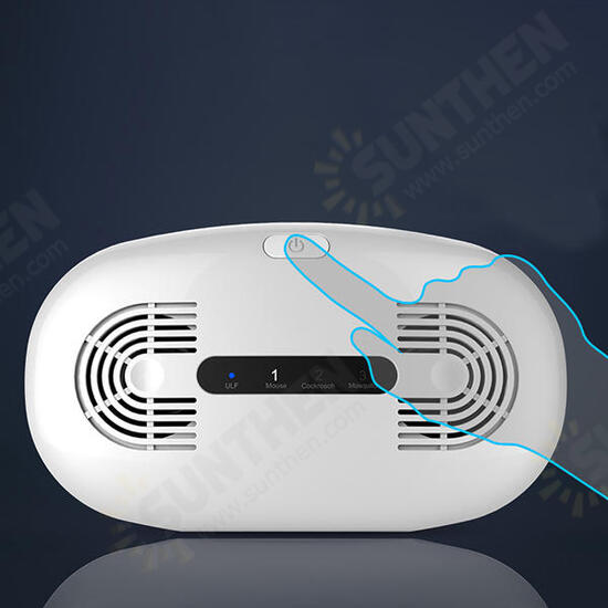 220V Ultrasonic Pest Dispeller Repeller Control Electronic Fly Rat Mosquito Rodent Insect Bug Killer