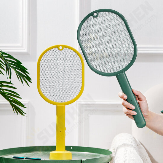 2700V Electric Mosquito Swatter Night Light Dual Mode Built-in 450mAh Battery USB Rechargeable Outdoor Home Mosquito Killer