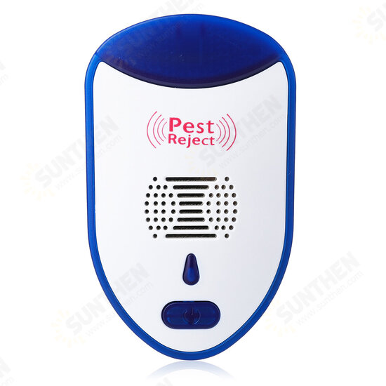 2PCS Multi-functional Mosquito Repeller Inverter Ultrasonic Mouse Repeller Indoor and Outdoor Insect Exterminator