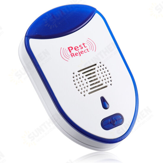 2PCS Multi-functional Mosquito Repeller Inverter Ultrasonic Mouse Repeller Indoor and Outdoor Insect Exterminator