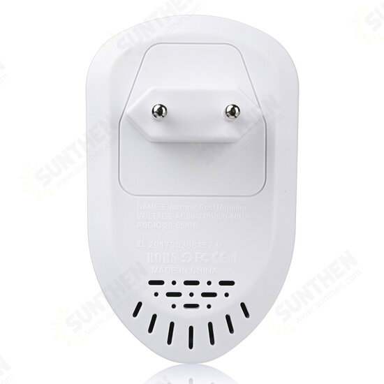 2PCS Multi-functional Mosquito Repeller Inverter Ultrasonic Mouse Repeller Indoor and Outdoor Insect Exterminator