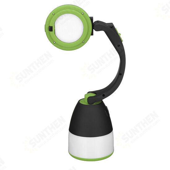 3-in-1 Flashlight 5W Desk Lamp 180° Adjustable Reading Light 3 Modes USB Rechargeable Camping Light with Power Bank Function 3-in-1 Flashlight 5W Desk Lamp 180° Adjustable Reading Light 3 Modes USB Rechargeable Camping Light with Power Bank Function