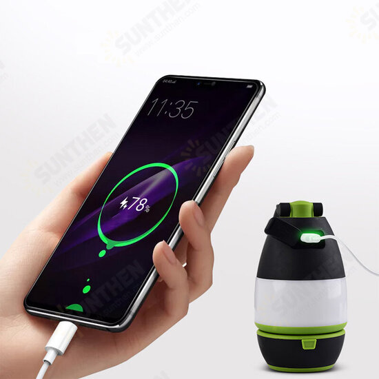3-in-1 Flashlight 5W Desk Lamp 180° Adjustable Reading Light 3 Modes USB Rechargeable Camping Light with Power Bank Function 3-in-1 Flashlight 5W Desk Lamp 180° Adjustable Reading Light 3 Modes USB Rechargeable Camping Light with Power Bank Function