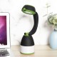 3-in-1 Flashlight 5W Desk Lamp 180° Adjustable Reading Light 3 Modes USB Rechargeable Camping Light with Power Bank Function