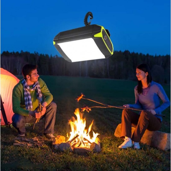30 LEDS Multifunction Camping Light 5400mAh Mobile Power Bank USB Port Camping Tent Light Outdoor Portable Hanging Lamp With Power Display
