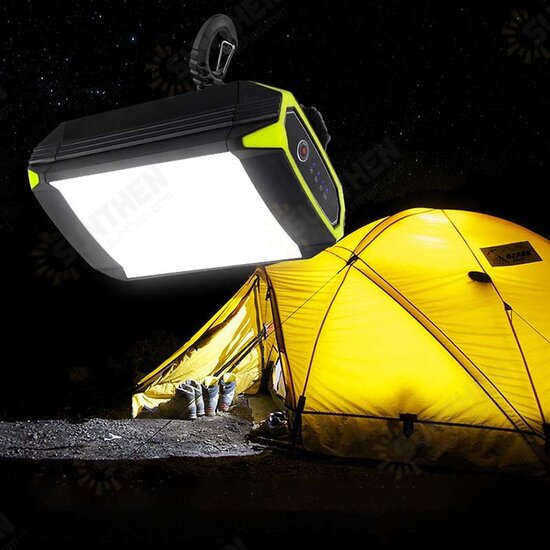 30 LEDS Multifunction Camping Light 5400mAh Mobile Power Bank USB Port Camping Tent Light Outdoor Portable Hanging Lamp With Power Display