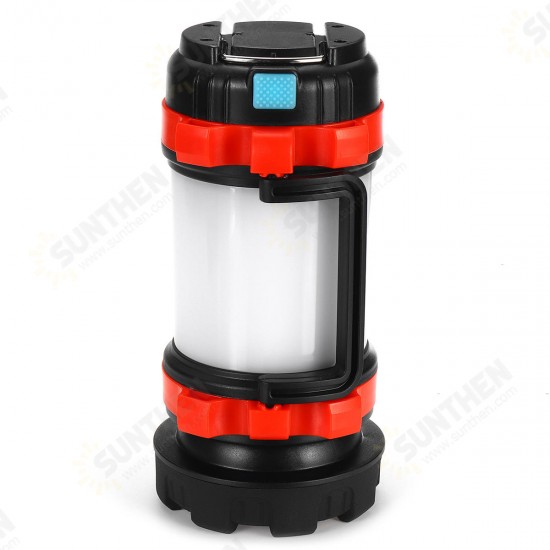 3000mAh LED Camping Light 3 Modes Flashlight USB Rechargeable Outdoor Emergency Lamp