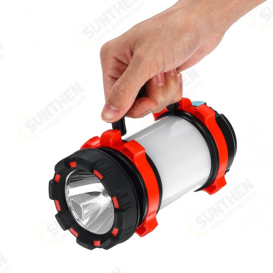 3000mAh LED Camping Light 3 Modes Flashlight USB Rechargeable Outdoor Emergency Lamp