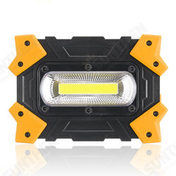 30W COB LED Camping Light 3 Modes USB Charging Flood Lamp Outdoor Emergency Work Light 30W COB LED Camping Light 3 Modes USB Charging Flood Lamp Outdoor Emergency Work Light