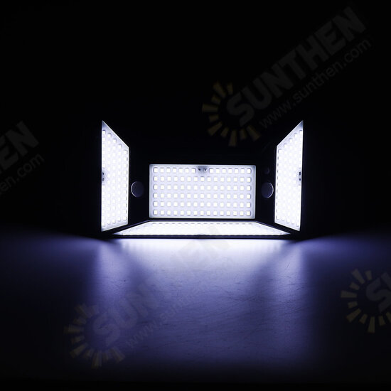 316LED Solar Garden Light Motion Sensor Waterproof Wall Lamp for Garden Patio Outdoor Light