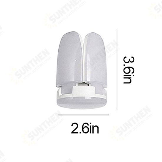 38W 6000K LED Lantern Light 4 Leaf Foldable Camping Lamp USB Rechargeable Portable Lamp For Tent Lighting Garage Light