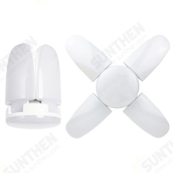 38W 6000K LED Lantern Light 4 Leaf Foldable Camping Lamp USB Rechargeable Portable Lamp For Tent Lighting Garage Light