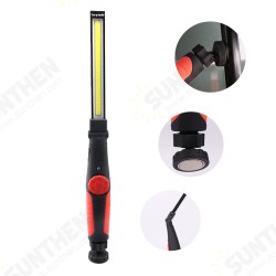 410 Lumens Multifunction COB LED Flashlight Folding Magnetic Attraction USB Rechargeable Working Light 410 Lumens Multifunction COB LED Flashlight Folding Magnetic Attraction USB Rechargeable Working Light
