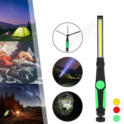 410 Lumens Multifunction COB LED Flashlight Folding Magnetic Attraction USB Rechargeable Working Light 410 Lumens Multifunction COB LED Flashlight Folding Magnetic Attraction USB Rechargeable Working Light