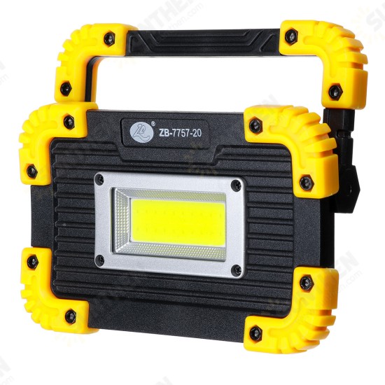 50W COB Work Light USB Charging 3 Modes Camping Light Floodlight Emergency Lamp Outdoor Travel