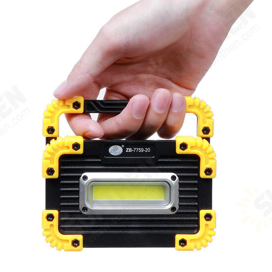 50W COB Work Light USB Charging 3 Modes Camping Light Floodlight Emergency Lamp Outdoor Travel