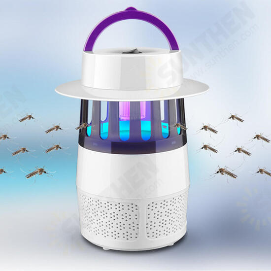 5W LED USB Mosquito Dispeller Repeller Mosquito Killer Lamp Bulb Electric Bug Insect Repellent Zapper Pest Trap Light Outdoor Camping