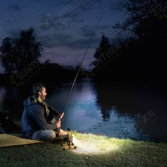 60W LED Flood Light Rechargeable Camping Light Portable Work Light For Outdoor Camping Hiking Fishing 60W LED Flood Light Rechargeable Camping Light Portable Work Light For Outdoor Camping Hiking Fishing