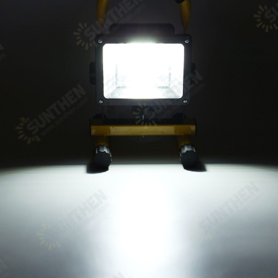 60W LED Flood Light Rechargeable Camping Light Portable Work Light For Outdoor Camping Hiking Fishing 60W LED Flood Light Rechargeable Camping Light Portable Work Light For Outdoor Camping Hiking Fishing