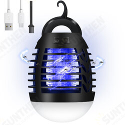 5W Electric Mosquito Killer Mosquito Lamp 3 kinds of Lights USB Rechargeable IP67 Waterproof Outdoor Indoor Mosquito Killer