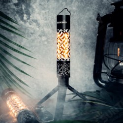 LED Camping Light Adjustable Zoom Flashlight Waterproof Type-c Rechargeable Cylinder Light Lantern With Stand DIY Sticker LED Camping Light Adjustable Zoom Flashlight Waterproof Type-c Rechargeable Cylinder Light Lantern With Stand DIY Sticker