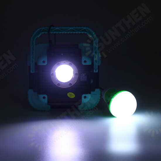 COB Solar Camping Light USB Rechargeable Waterproof Flood Light Work Lamp Floodlight for Outdoor Hiking Travel Fishing Emergency Car Repairing COB Solar Camping Light USB Rechargeable Waterproof Flood Light Work Lamp Floodlight for Outdoor Hiking Travel Fishing Emergency Car Repairing