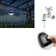 Cross-border Waterproof Outdoor Creative Electronic Shock Type USB Multi-functional Mosquito Repellent Round Egg-shaped Night Light