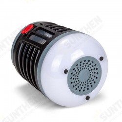 Multifunction Mosquito Killer Lamp With LED Camping Light&bluetooth Speaker USB Rechargeable Long Battery Life UV Insect Trap Light No Noise Radiation