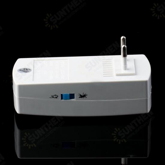 Electrical Mosquito Dispeller Ultrasonic Pest Repeller for Mouse Rat Bug Insect Rodent Control