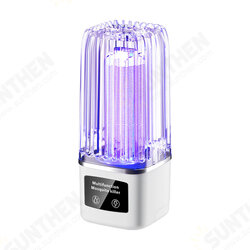 1200mAh 2-in-1 Mosquito Killer LED Night Light USB Rechargeable Silent Mosquito Trap Outdoor Camping Travel Home Use Night Light