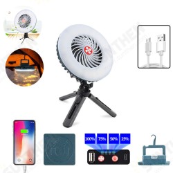 2-in-1 Tent Fan Light Magnetic 2 Modes Camping Light 3 Modes Hanging Hook Cooling Fan Emergency Power Bank for Hiking Travel 2-in-1 Tent Fan Light Magnetic 2 Modes Camping Light 3 Modes Hanging Hook Cooling Fan Emergency Power Bank for Hiking Travel