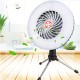 2-in-1 Tent Fan Light Magnetic 2 Modes Camping Light 3 Modes Hanging Hook Cooling Fan Emergency Power Bank for Hiking Travel