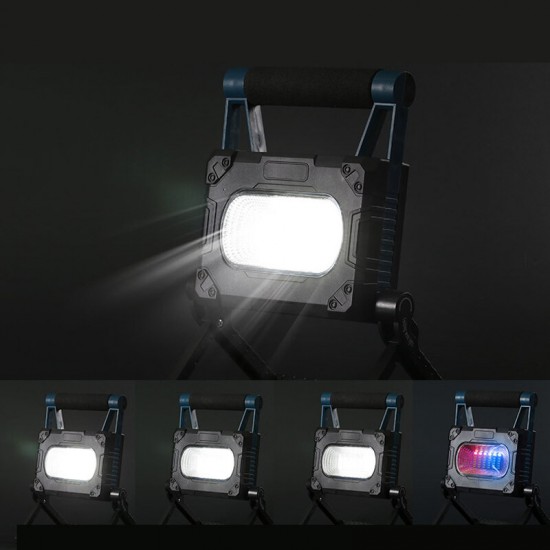 36 LEDs Folding Working Lamp Solar Panels Light 4-Modes Magnetic Camping Light Waterproof LED Light