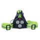 360LM XPG LED Camping Sports Night Running Light Chest Light Set USB Charging Safety Warning Lamp