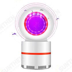 365nm UVC Anti Mosquito Lamp Electric Moustique Killer Lamp USB Power Insect Repellent Bug Zapper Trap Light