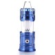 Portable Camping Tent Cool Fan Lantern LED Solar Rechargeable Tent Night Flashlight Lamp