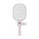 2-in-1 Electric Fly Mosquito Swatter 1800mAh USB/Magnetic Rechargeable 3-Layer Safety Mesh Bug Zapper Racket LED Night Light Camping Travel