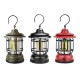 Outdoor COB Camping Lamp 300LM Retro Light Portable Emergency Lighting Tent Kerosene Lantern For Hiking Climbing Garden Yard