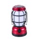 Outdoor COB Camping Lamp Solar Retro Light 1200 mAh Portable Emergency Lighting Tent Lantern For Hiking Climbing Garden Yard
