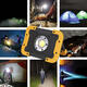 Outdoor Camping 750lm COB Tent Light USB Rechargeable Power Bank Work Maintenance Light