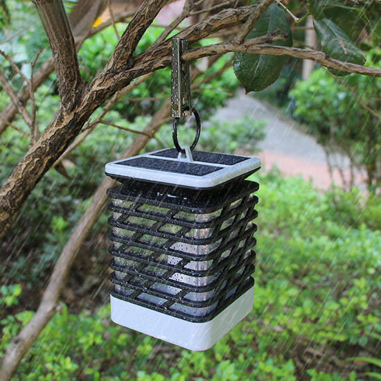 Outdoor LED Solar Lantern Hanging Light LED Waterproof Candle Yard Garden Camping Lamp Outdoor LED Solar Lantern Hanging Light LED Waterproof Candle Yard Garden Camping Lamp