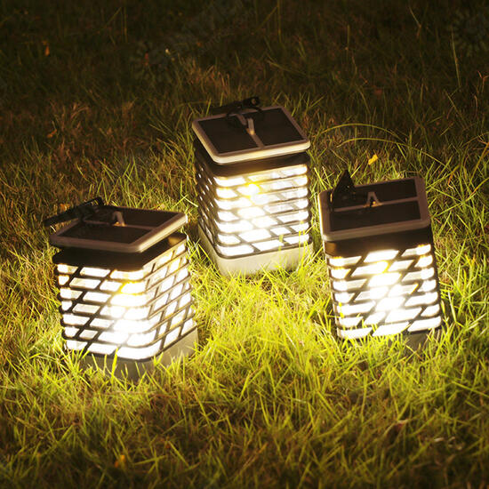 Outdoor LED Solar Lantern Hanging Light LED Waterproof Candle Yard Garden Camping Lamp Outdoor LED Solar Lantern Hanging Light LED Waterproof Candle Yard Garden Camping Lamp
