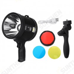 Outdoor P50 T6 LED Work Light Portable Flashlight Camping Emergency Power Bank Handheld Lantern With Different Light Color Outdoor P50 T6 LED Work Light Portable Flashlight Camping Emergency Power Bank Handheld Lantern With Different Light Color