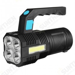 Outdoor Portable COB LED Camping Work Light USB Recharging Flashlight Emergency Handheld Flood Lamp Lantern Outdoor Portable COB LED Camping Work Light USB Recharging Flashlight Emergency Handheld Flood Lamp Lantern