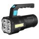 Outdoor Portable COB LED Camping Work Light USB Recharging Flashlight Emergency Handheld Flood Lamp Lantern